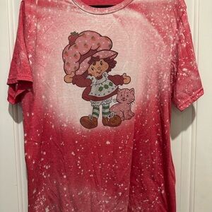 Women’s Bleached Strawberry Shortcake Tshirt